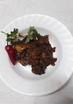 A picture of Mbuzi Ulaya Fry with Honey.