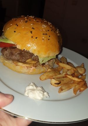 Une photo de Burger💕🍔