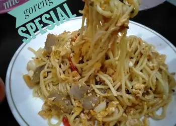 Masakan Unik 107) mie (ramen) goreng spesial Lezat Mantap