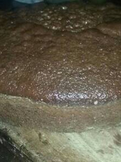 Una foto de Bizcochuelo de chocolate, súper fácil y esponjoso