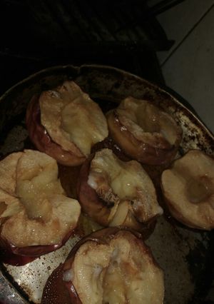 Una foto de Manzanas al horno
