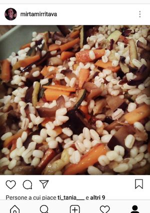 Foto di Orzo alle verdure