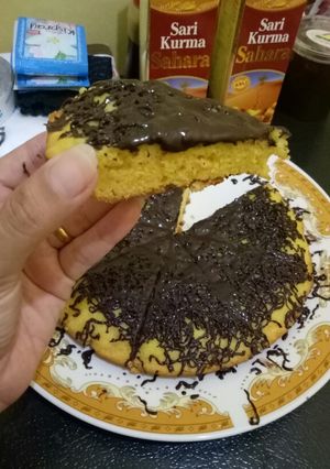 Foto resep Brownies keju kukus praktis