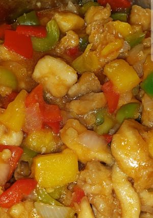 A picture of Sweet and Sour Chicken.