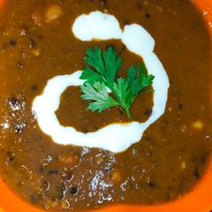 A picture of Dal makhani.