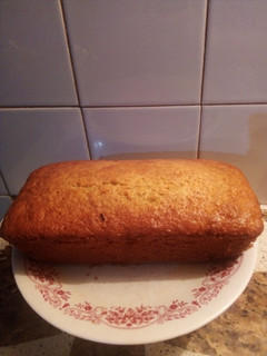 Una foto de Budín de sidra y manzana