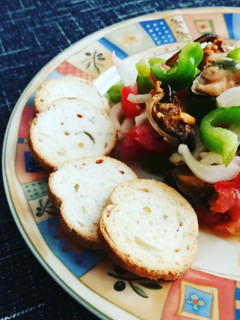 Una foto de Ensalada de mejillones en escabeche - fácil