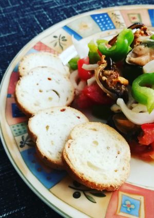 Foto principal de Ensalada de mejillones en escabeche - fácil