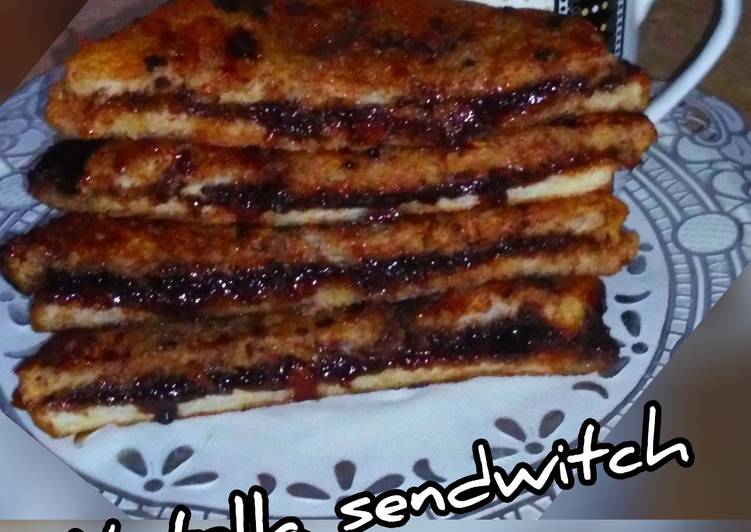 Recipe of Speedy Nutella sendwitch