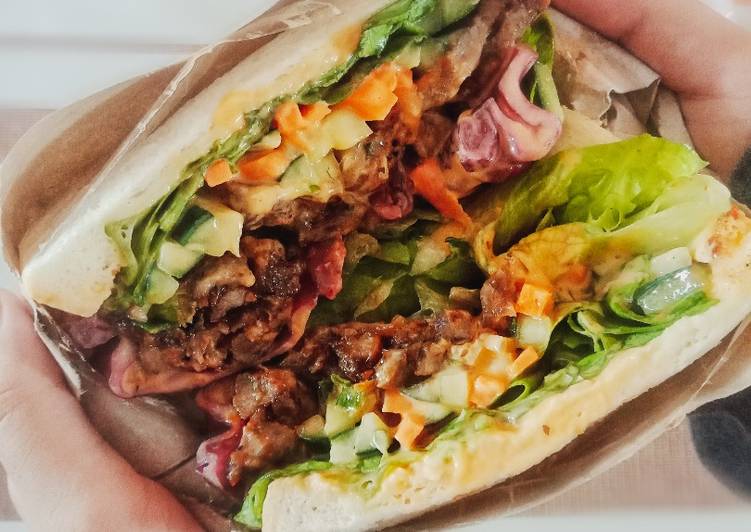Cara Gampang Membuat Beef Bulgogi Sandwich yang Lezat