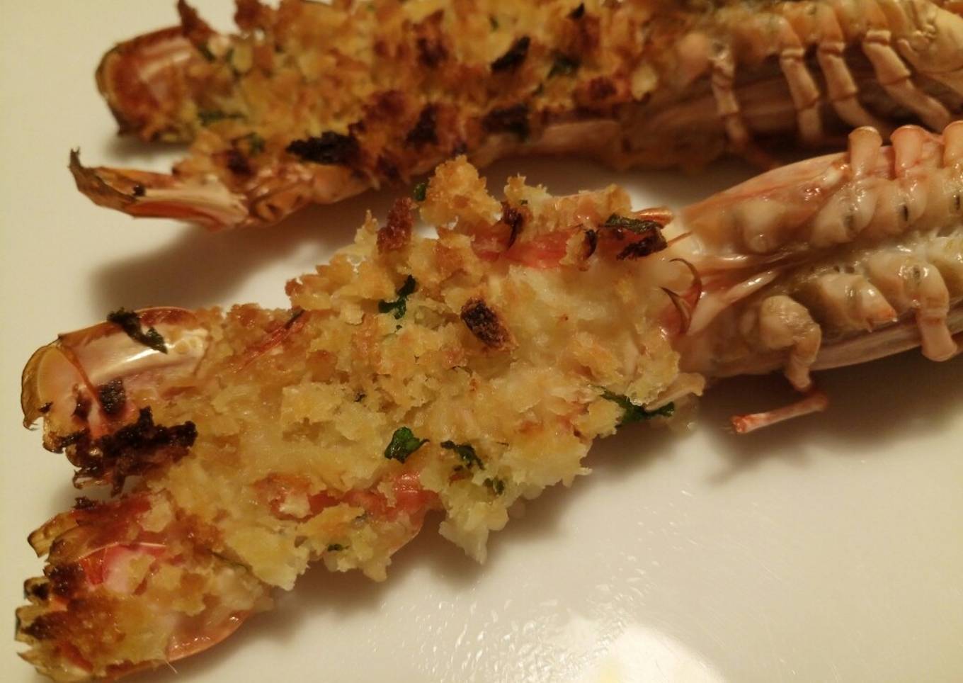 Scampi Gratinati