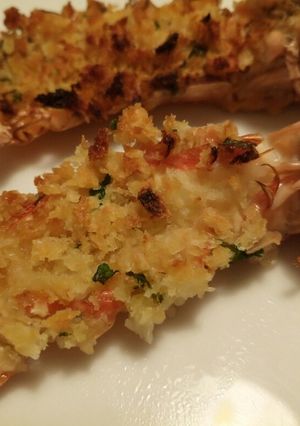 A picture of Scampi Gratinati.