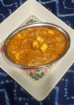 A picture of Shahi paneer.
