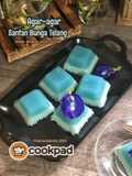 Agar-agar Santan Bunga Telang