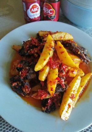 Foto resep Dendeng samBal kentang