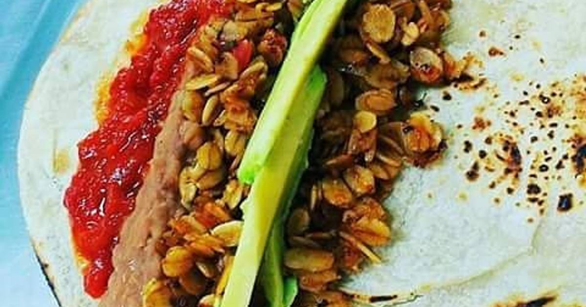 Tacos vegetarianos 492 recetas caseras Cookpad