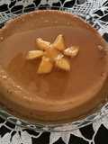 Flan de mango
