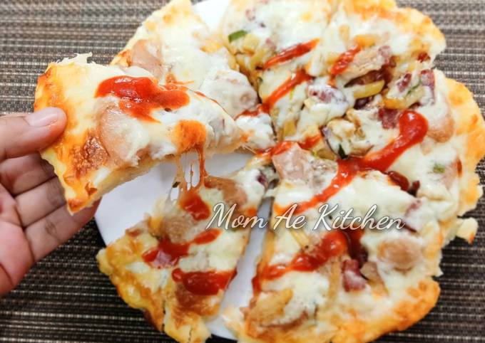 Resep Pizza Beef Kentang (Pizza Teflon), Lezat