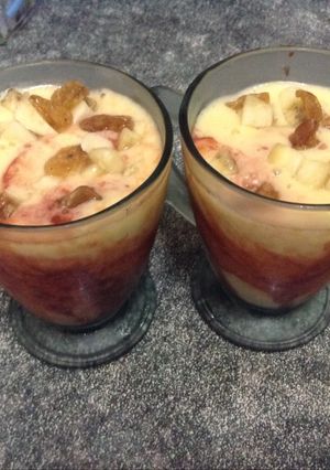 A picture of Love smoothie عصير عراسي.