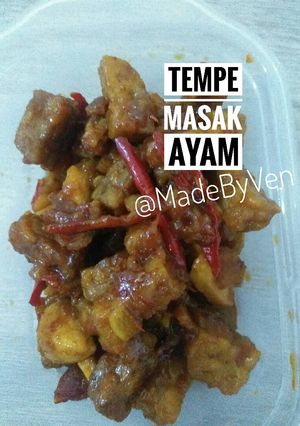 Foto resep Tempe Masak Ayam