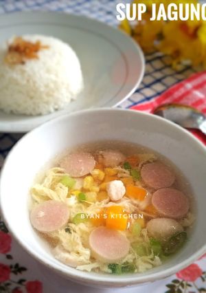Foto resep Sup Jagung