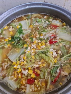 Foto resep Tumis sawi putih jagung manis telur