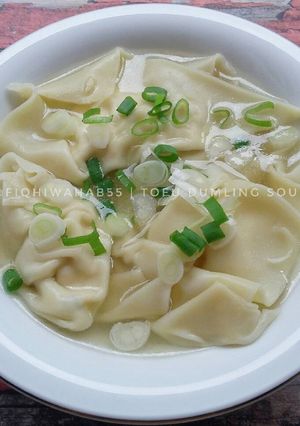 Foto resep Tofu Dumpling Soup ala Fiqhi