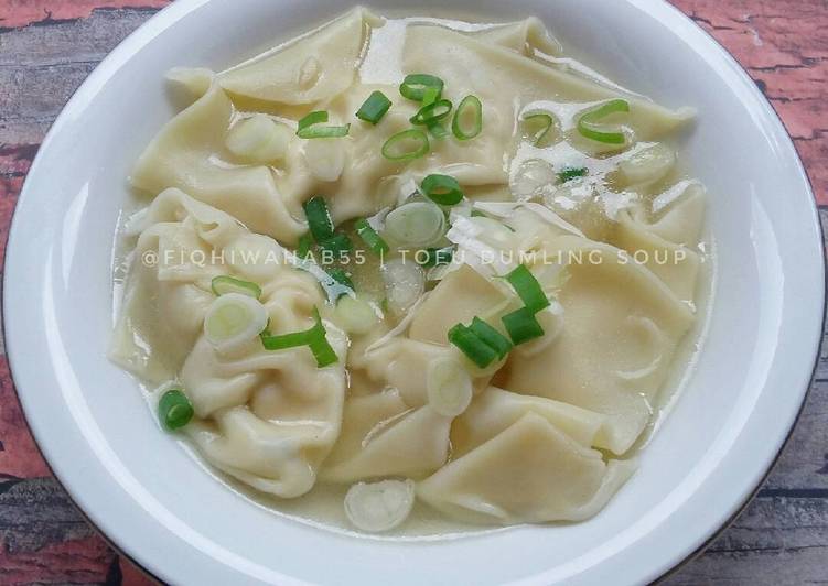 Tofu Dumpling Soup ala Fiqhi