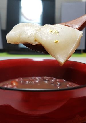 日式麻糬紅豆湯 的食譜成品照片
