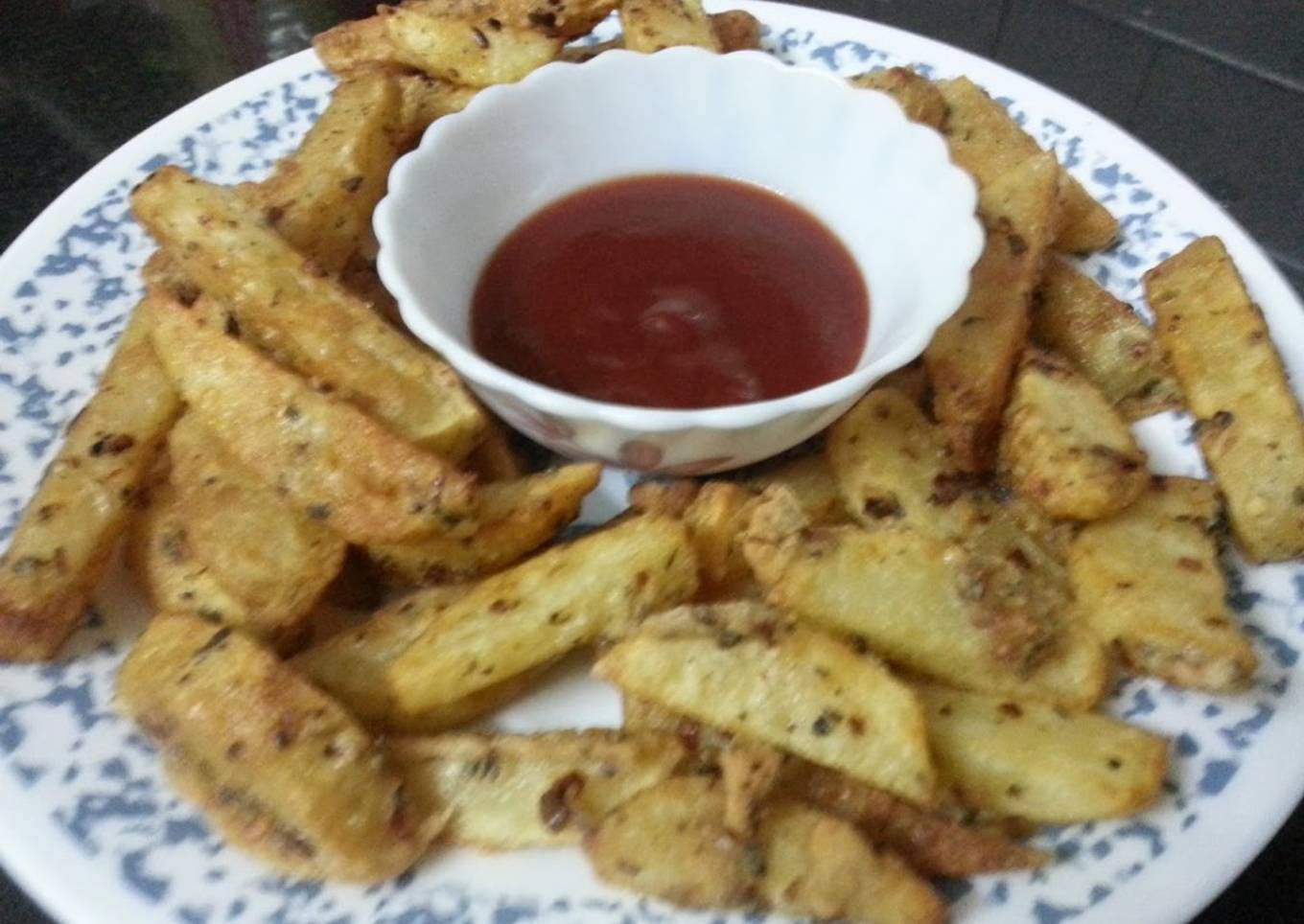 Masala Potato Wedges