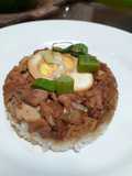 Nasi Tim Ayam Tempe