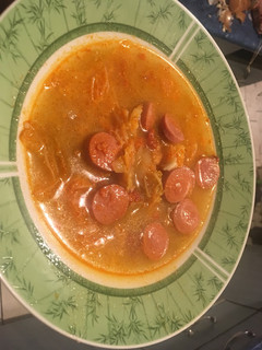 Joghurtos frankfurti leves recept fotója