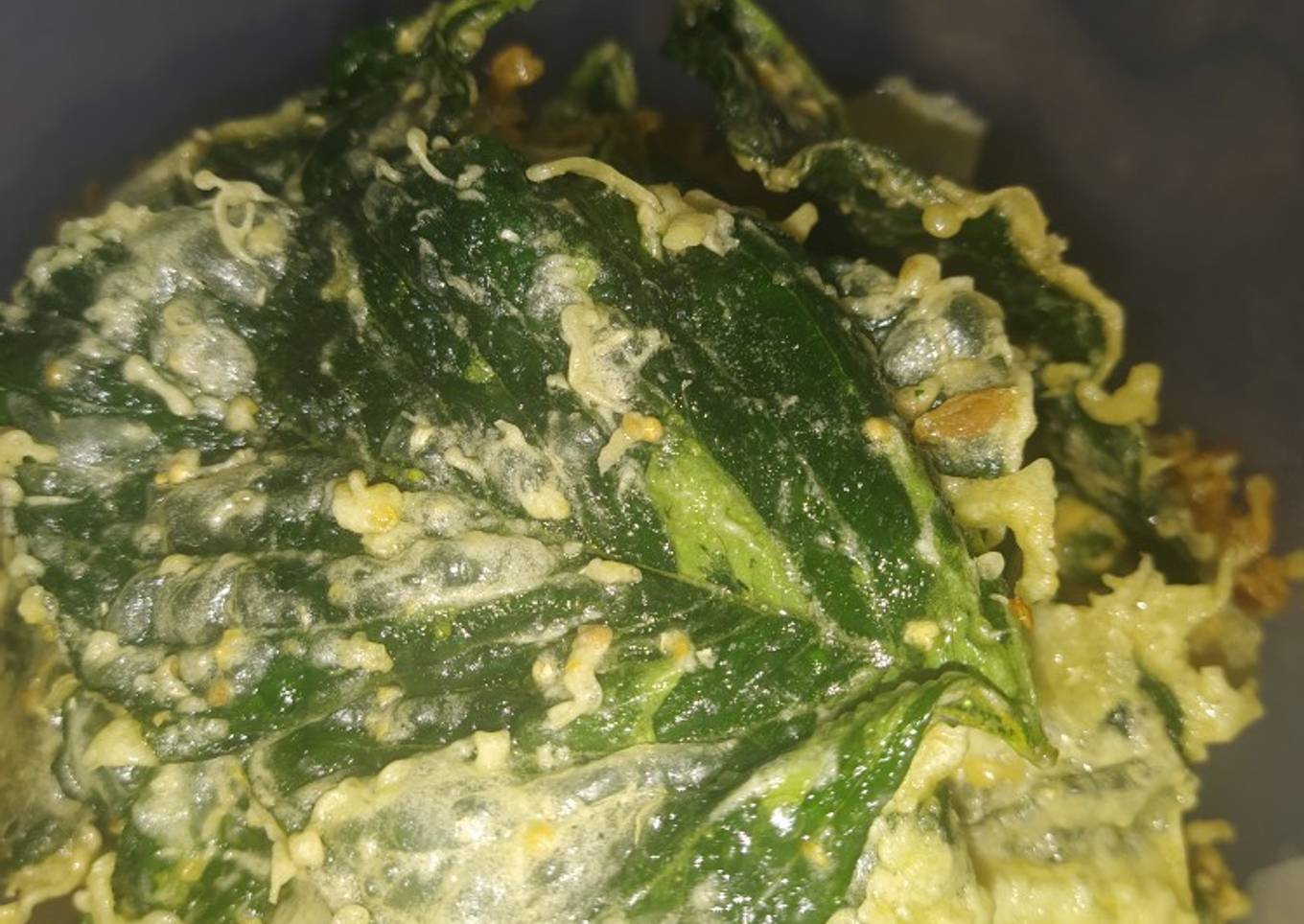 Keripik bayam