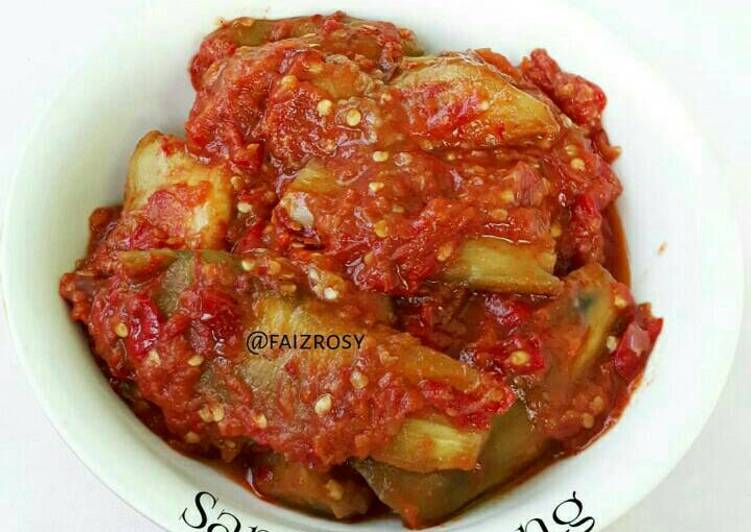 Resep masakan Sambal Terong | Cara Membuat Sambal Terong Yang Enak dan Simpel