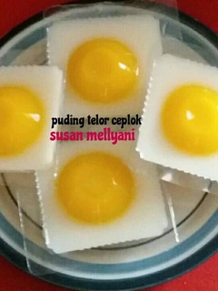 Foto resep Puding telor ceplok
