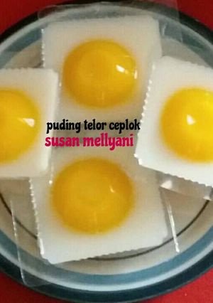 Foto resep Puding telor ceplok