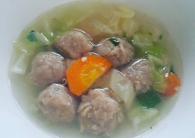 Resep Sup Bakso Sapi oleh Disty's Kitchen Cookpad