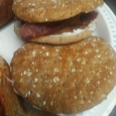A picture of Pineapple and Bacon Sandwich.
