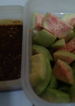 Foto resep Rujak jambu merah ala dechan