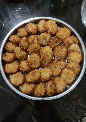 A picture of Sabudana Vada.
