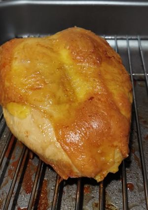 Una foto de Pechuga de pollo al horno