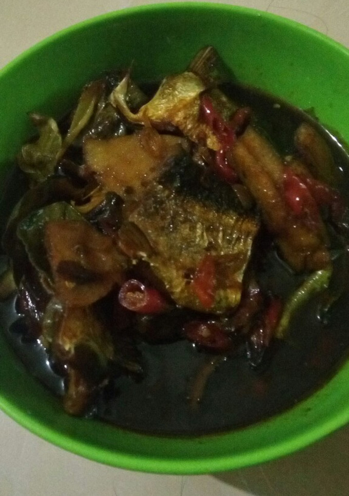 Foto resep Ikan asin asam pedas