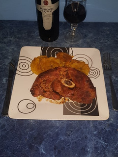 Una foto de Chuleta parrillera al horno