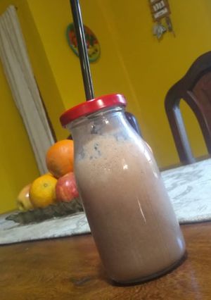 Una foto de Licuado de chocolate De Emelina