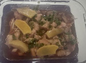 Foto resep Ayam Tim Jamur Enoki