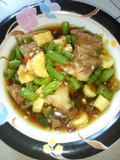 Foto resep Asem Asem Iga Buncis Segar