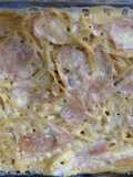 Pastel de fideos al Alfredo