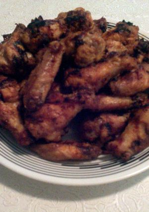 A picture of Dragon Fire Chicken Wings.