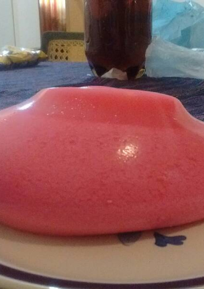Una foto de Gelatina de refresco
