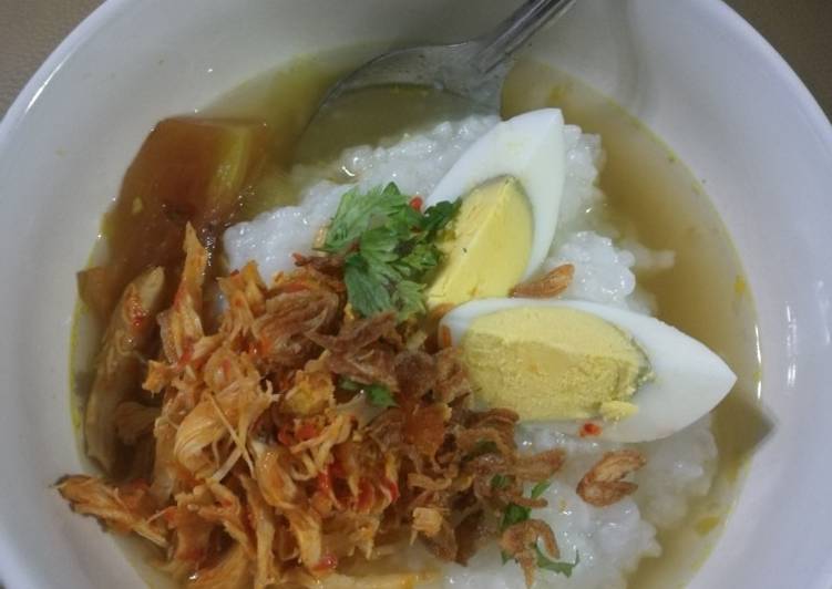 Bubur Ayam kuah soto